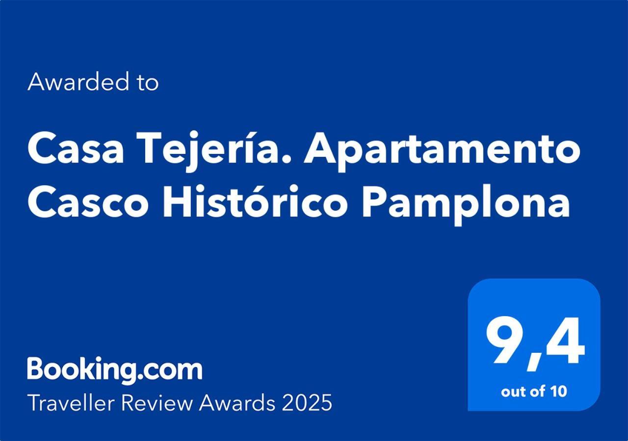 Casa Tejeria. Apartamento Casco Historico 潘普洛纳 外观 照片